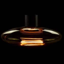 SEGULA LED Floating Ufo E27 4W dimmable smoke grey - dim sivo-transparenten