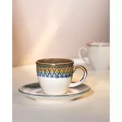 Madame Coco Antique Set šoljica za kafu, 2 komada, 90ml, Beli