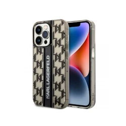 KARL LAGERFELD Futrola za iPhone 14 Pro Max, MONO VERTICAL STRIPE, Crna