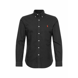 POLO RALPH LAUREN Poslovna srajca, črna