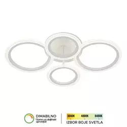 LED plafonjera F2083-50P WH