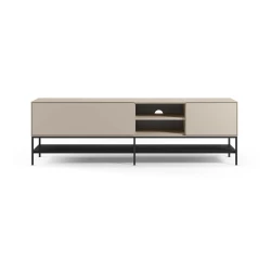 Kremno bela TV omarica 180x55x35 cm Amira – Marckeric
