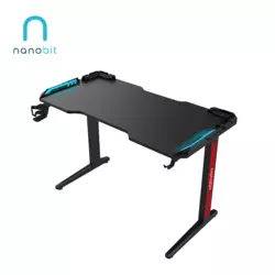 Gaming sto Nanobit NB502 RGB 140cm Midnight Black