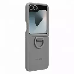 SAMSUNG silikonska futrola sa prstenom Z FLIP6 SIVA
