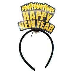Happy New Year Fejdísz 13 cm, več vrst