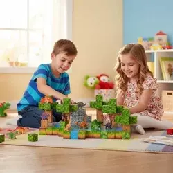 ECO TOYS Set magnetnih kocki za decu – 142 dela/ kocke i dinosaurisi