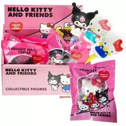 Hello Kitty and Friends squishy toper za olovku Hello Kitty sa roze mašnom ( 1044989 )