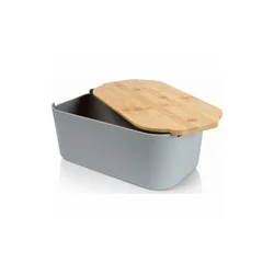 Vilde 259302 - Kutija za hleb 33 x 18,5 x 12 cm - Siva