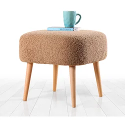 Atelier del Sofa Tabure 45x43x45cm, Braon