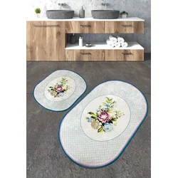Lessentiel Maison Kupatilski otirač Lous 13, 2 komada, Sivi