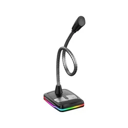 Omega VGMD1 Gaming mikrofon, RGB, USB, Crni