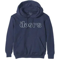 The Doors Logo Navy Blue L Kapuco