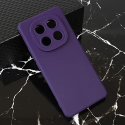 Torbica Teracell Giulietta za Xiaomi Redmi Note 14 Pro 5G mat tamno ljubicasta
