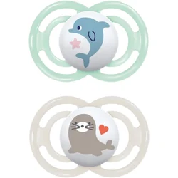 MAM Perfect 6+ months duda Mint/ Grey 2 kos