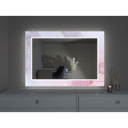 LED ogledalo z dekorjem D8