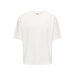 Only & Sons Majica ONSLenny naravno bela