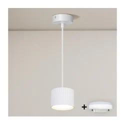 Brilagi - LED RGB prigušiva luster na sajli STRIPY 1xGX53/14W/230V Wi-Fi Tuya bela