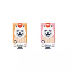 Wanpy Creamy poslastica za pse - Losos i piletina 5x14g