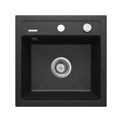 Deante ZQZ 2103 Granitna sudopera Zorba 44/BL, Crna