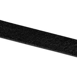 Velcro Našivna traka s čičkom E00102533013025 Velcro mekani dio (Dx Š) 25 m x 25 mm crna 25 m