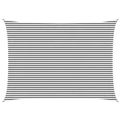 Jedrilica za sunčevu sjenu Svijetlo siva i bijela. 5 x 6 m HDPE