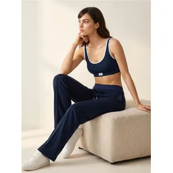 Sinsay - Sportski bralette sa širokim naramenicama - mornarsko
