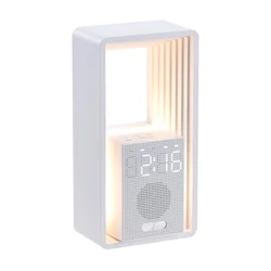 Immax NEO 09113L - LED stona lampa sa budilnikom i mogućnošću punjenja CALM LED/3,5W/5V