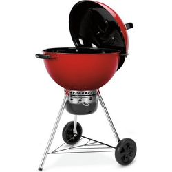 Weber Master-Touch Kugelgrill 57cm Rot žar na oglje, GBS, Special Edition Im Bundle mit dem Spielzeuggrill Kettle