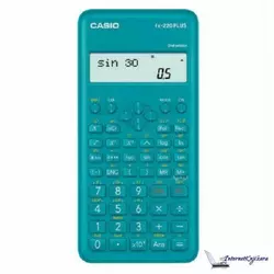 Casio - Šolski kalkulator 1xAAA turkizna