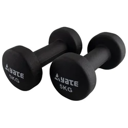 Yate Uteži Neoprene Coated 5,0 kg/par