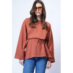 Trend Alacati Stili Ženska bluza Alc-X14715, Narandžasta