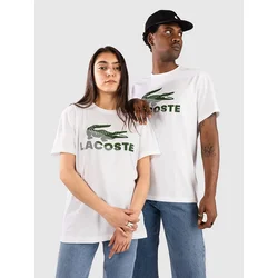 Lacoste Regular Fit Printed Cotton moška majica white