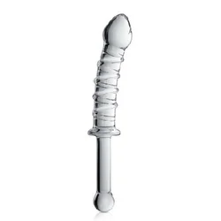 Glossy Dildo, Stakleni, 23cm, Providan