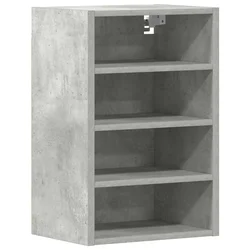 Vidaxl Viseča omarica “Riga” Betonsko siva 40x29,5x60 cm