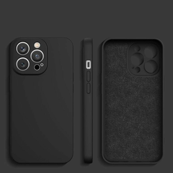 Silikonska futrola za Apple iPhone 13 Pro Max - Crna KP24984