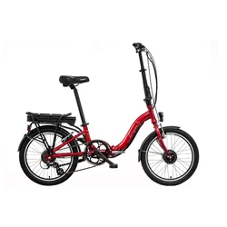 LIBERTY e-Pegas 7spd 36V prdečaný motor, rdeča, 2025