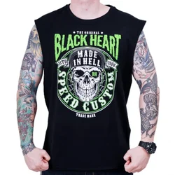TOP moška - DESOLATE - BLACK HEART - 13641