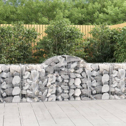 Lučne gabionske košare 50 kom 200x50x80/100cm pocinčano željezo