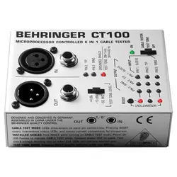 Behringer Tester Kablova Za Muzi?are CT100