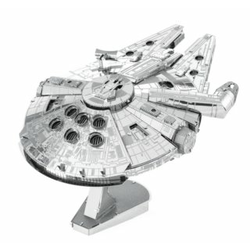 Metal Earth 3D metalna maketa STAR WARS Falcon, Srebrne boje