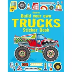 Build Your Own Trucks Sticker Book
