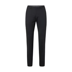 s.Oliver BLACK LABEL Hlače na rob, črna
