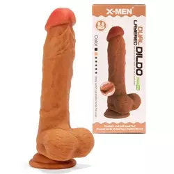 8.4” Dual Layered Dildo