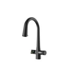 Alpok Slavina za sudoperu Touchless Pro, Crna