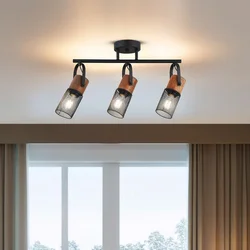 Opviq Luster Lema-70-13, O7,5, 19cm, IP20 Crno-smeđi
