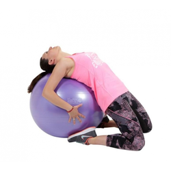 Žoga za vadbo Gymnic Plus vijolična 65cm