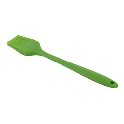 Velika silikonska krtača 26 cm zelena XL