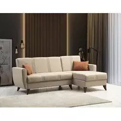 Atelier del Sofa Ugaona garnitura Zaden 218x86x130cm Bež