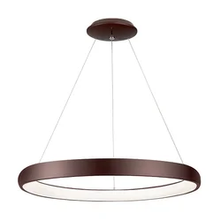 VISEČA LED SVETILKA ALBI 52W/3000K/2685lm/DIMM/IP20/RJAVA NL8105608