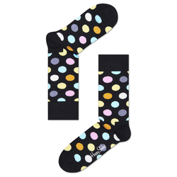 Happy Socks Big Dot nogavice bd01-099 Črna